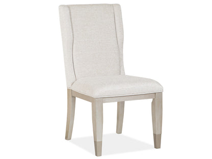 Magnussen - Lenox Acadia White Extendable Rectangular Dining Table With 4 Host Chairs - D5490-20-KIT1 view 6