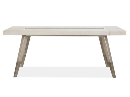 Magnussen - Lenox Acadia White Extendable Rectangular Dining Table With 6 Host Chairs And Server - D5490-20-KIT5 view 3