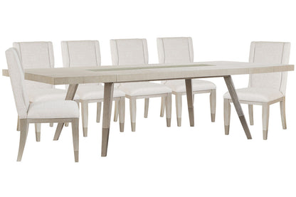 Magnussen - Lenox Acadia White Extendable Rectangular Dining Table With 6 Host Chairs - D5490-20-KIT4 view 1