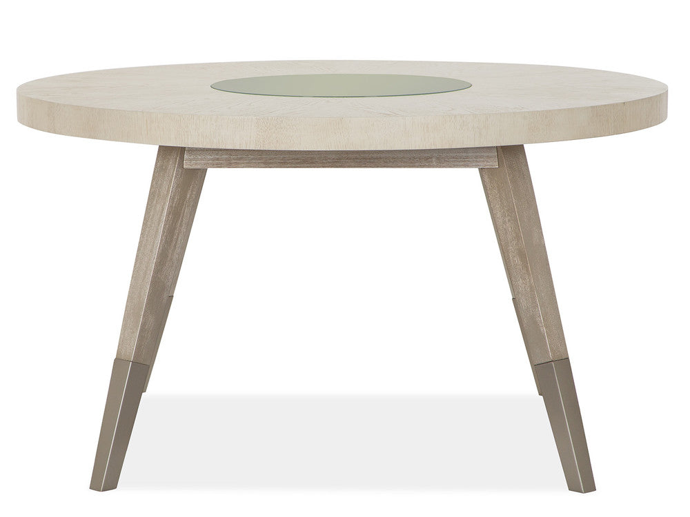 Magnussen - Lenox Acadia White Round Dining Table With 4 Host Chairs And Server - D5490-24-KIT2 view 3