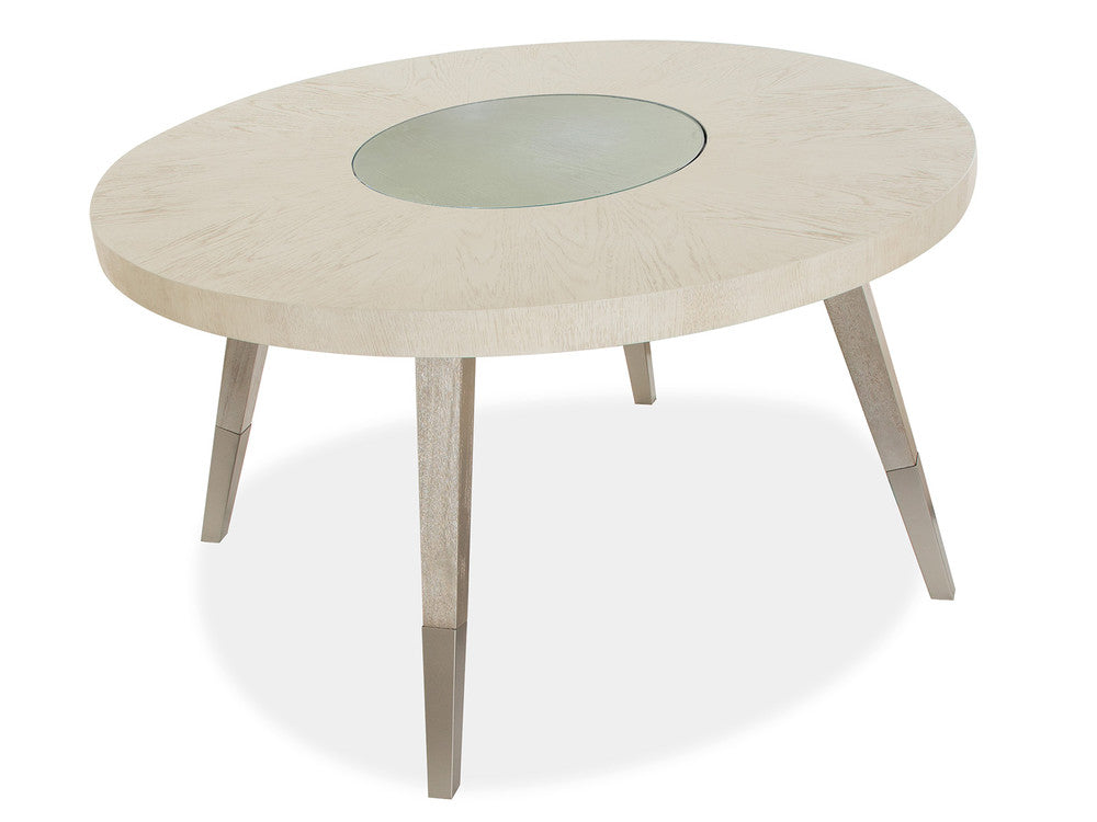 Magnussen - Lenox Acadia White Round Dining Table With 4 Host Chairs And Server - D5490-24-KIT2 view 7