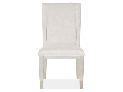 Magnussen - Lenox Acadia White Round Dining Table With 4 Host Chairs - D5490-24-KIT1 view 6