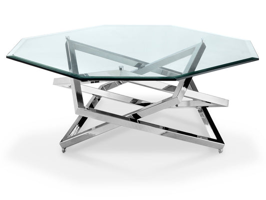 Magnussen - Lenox Square Acadia White Octagonal Cocktail Table With 2 End Table And Sofa Table - T3790-49KIT3 view 2
