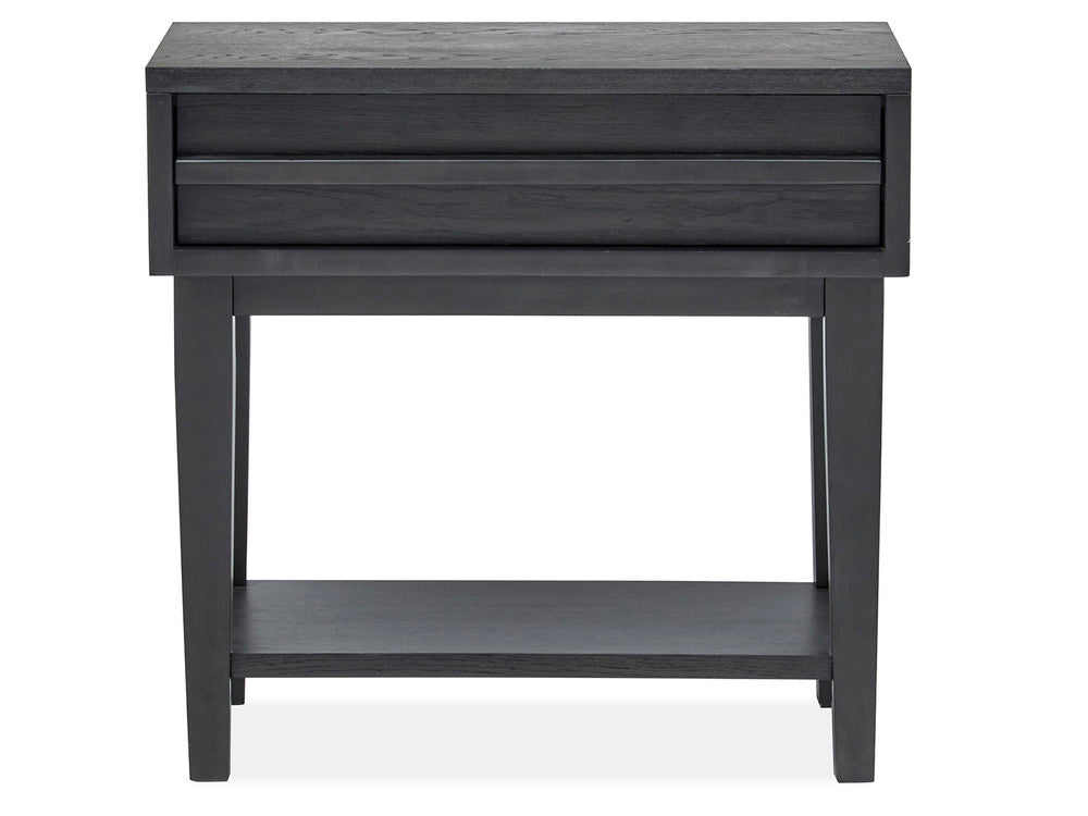 Magnussen - Lindon Belgian Wheat And Coffee Bean King Grey Upholstered Island Bed With 2 Open Nightstands - B5570-60G-KIT7 view 6