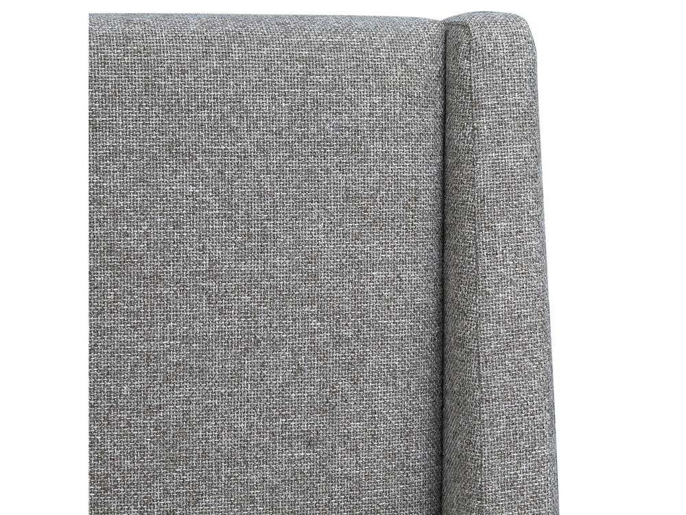 Magnussen - Lindon Belgian Wheat And Coffee Bean King Grey Upholstered Island Bed With Open Nightstand - B5570-60G-KIT6 view 8
