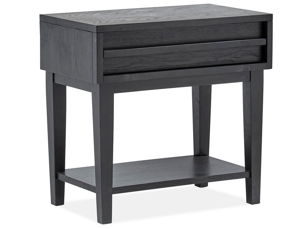 Magnussen - Lindon Belgian Wheat And Coffee Bean King Panel Storage Bed With Open Nightstand - B5570-64A-KIT6 view 5