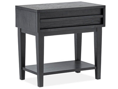 Magnussen - Lindon Belgian Wheat And Coffee Bean Queen Panel Storage Bed With 2 Open Nightstands - B5570-54A-KIT7 view 5
