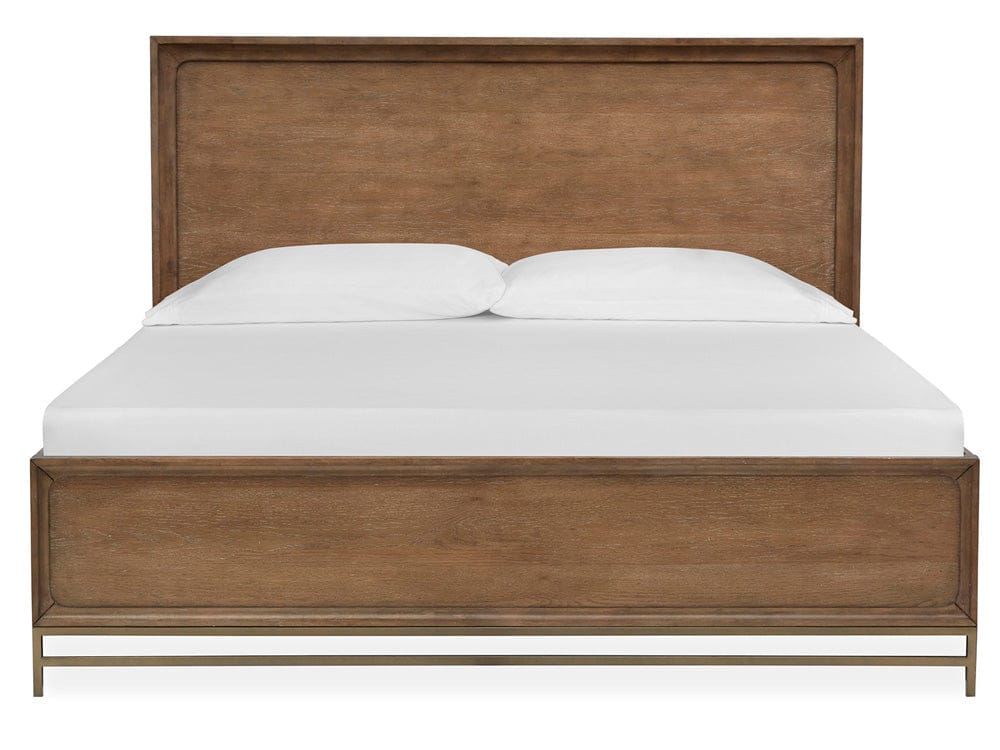 Magnussen - Lindon Belgian Wheat California King Panel Bed - B5570-74 view 2