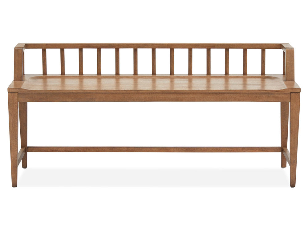 Magnussen - Lindon Belgian Wheat Extendable Rectangular Dining Table With 2 Arm Benches And Buffet - D5570-20-KIT73 view 6
