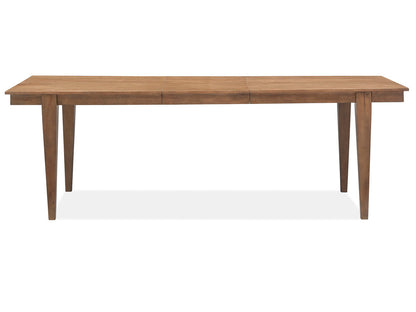 Magnussen - Lindon Belgian Wheat Extendable Rectangular Dining Table With 2 Arm Benches And Buffet - D5570-20-KIT73 view 8