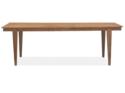 Magnussen - Lindon Belgian Wheat Extendable Rectangular Dining Table With 4 Grey Side Chairs 2 Arm Chairs Buffet And Cabinet - D5570-20-KIT20 view 8