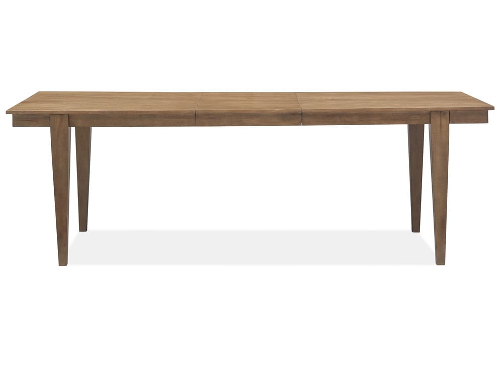 Magnussen - Lindon Belgian Wheat Extendable Rectangular Dining Table With 4 Grey Side Chairs - D5570-20-KIT1 view 8