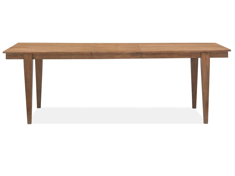 Magnussen - Lindon Belgian Wheat Extendable Rectangular Dining Table With 4 Grey Side Chairs - D5570-20-KIT8 view 8