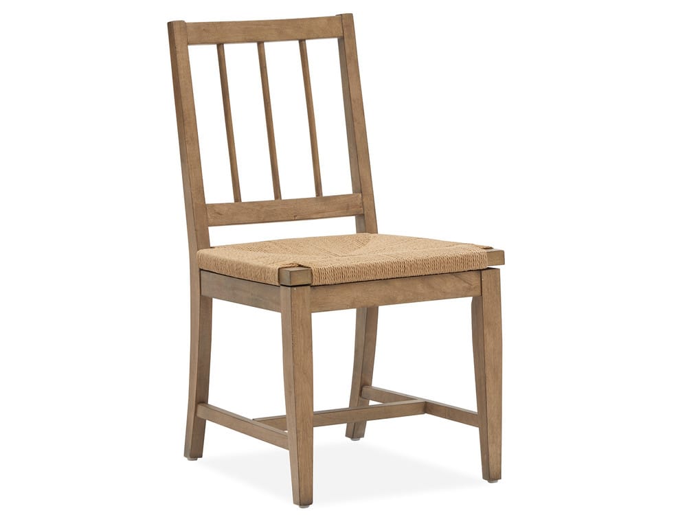 Magnussen - Lindon Belgian Wheat Extendable Rectangular Dining Table With 6 Paper Cord Side Chairs - D5570-20-KIT46 view 6