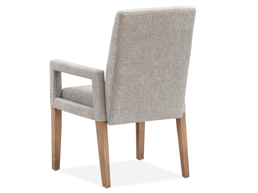 Magnussen - Lindon Belgian Wheat Grey Upholstered Arm Chair Two Pack - D5570-73G view 4