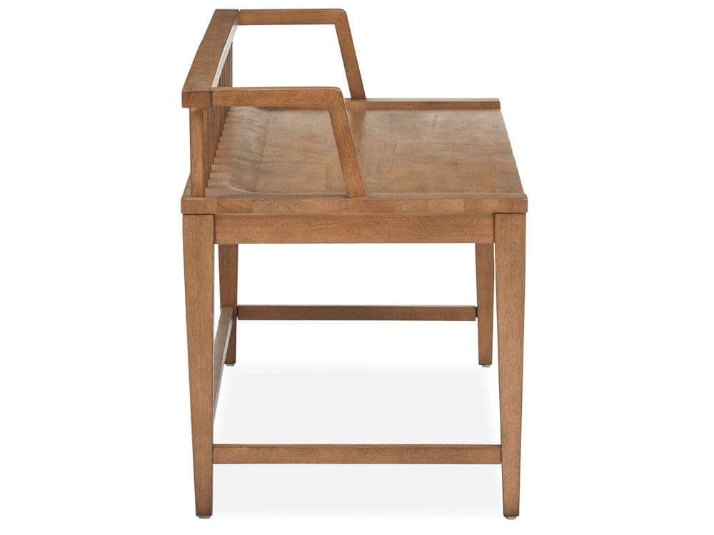 Magnussen - Lindon Belgian Wheat Low Back Arm Bench - D5570-79 view 3