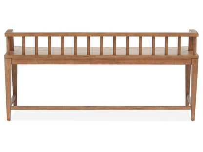 Magnussen - Lindon Belgian Wheat Low Back Arm Bench - D5570-79 view 5
