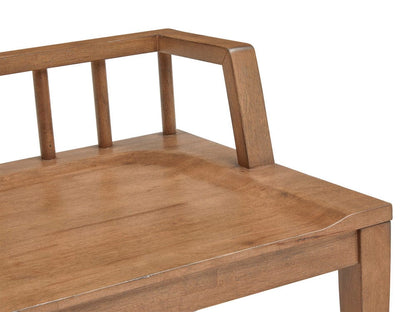 Magnussen - Lindon Belgian Wheat Low Back Arm Bench - D5570-79 view 6