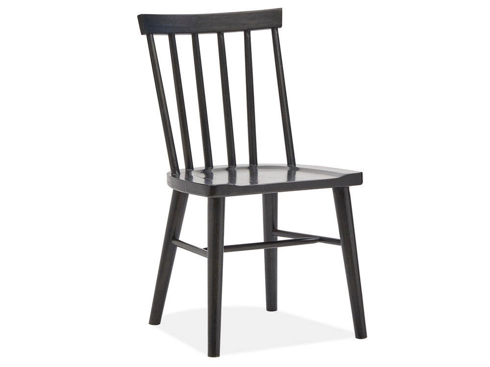 Magnussen - Lindon Belgian Wheat Trestle Dining Table With 6 Side Chairs Buffet And Cabinet - D5570-21-KIT70 view 6