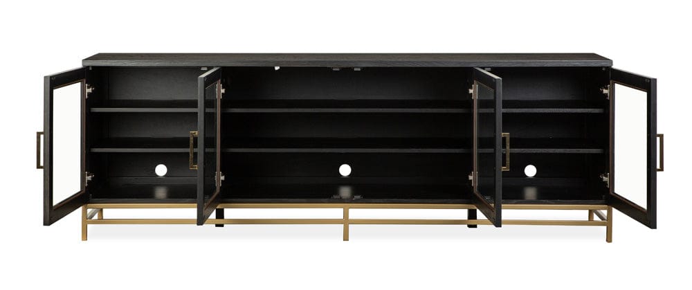 Magnussen - Lindon Coffee Bean Dark Large Console - E5570-08D view 5