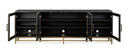 Magnussen - Lindon Coffee Bean Dark Large Console - E5570-08D view 5