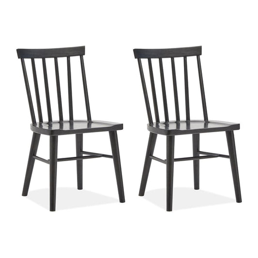 Magnussen - Lindon Coffee Bean Side Chair Two Pack - D5570-60D view 1
