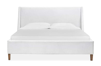 Magnussen - Lindon Complete King White Upholstered Island Bed - B5570-60W veiw 1