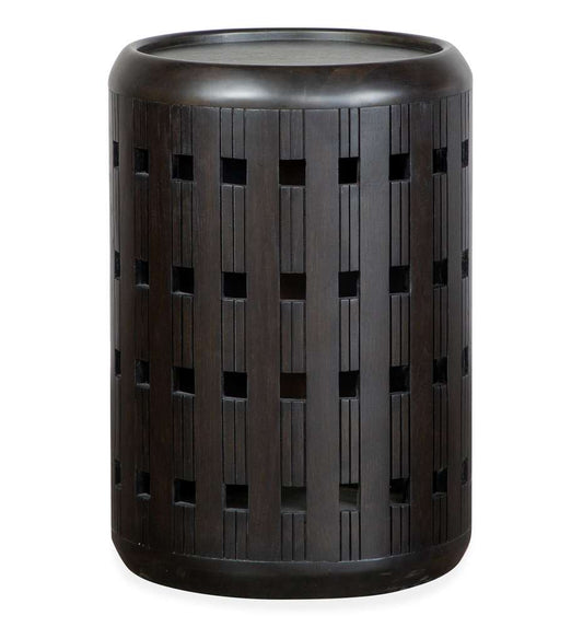 Magnussen - Lindon  - Dark Round Accent End Table - T5570-35D veiw 1
