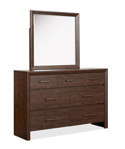 Magnussen - Llewellyn Columbian Walnut Dresser With Portrait Mirror - B5907-2042 view 1