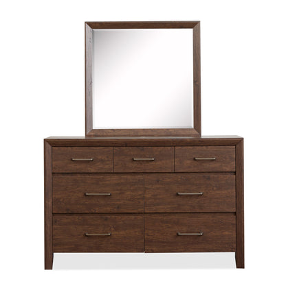 Magnussen - Llewellyn Columbian Walnut Dresser With Portrait Mirror - B5907-2042 view 2