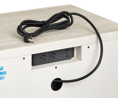 Magnussen - Lorelei Misty Cloud Drawer Nightstand - B5893-01 view 10