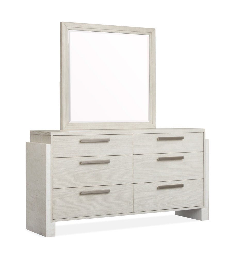 Magnussen - Lorelei Misty Cloud Dresser With Landscape Mirror - B5893-2240 view 1