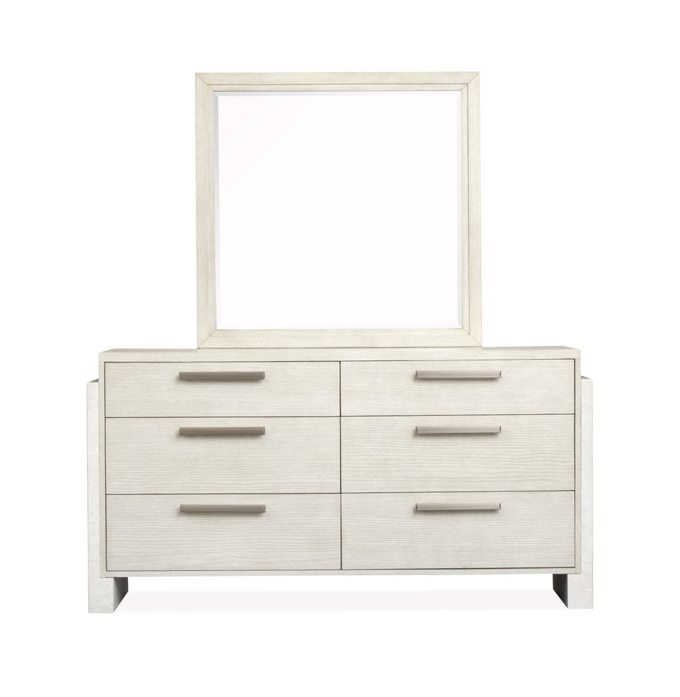 Magnussen - Lorelei Misty Cloud Dresser With Landscape Mirror - B5893-2240 view 2