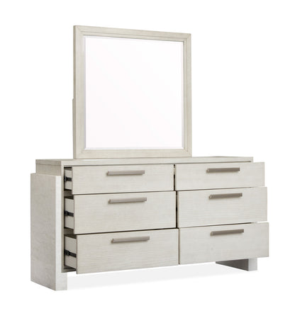 Magnussen - Lorelei Misty Cloud Dresser With Landscape Mirror - B5893-2240 view 6