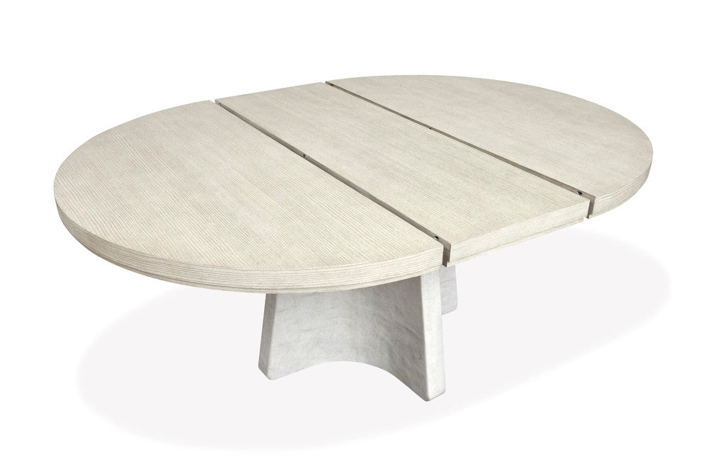 Magnussen - Lorelei Misty Cloud Extendable 54" Round Dining Table With 4 Host Chairs And Server - D5893-24-KIT6 view 7