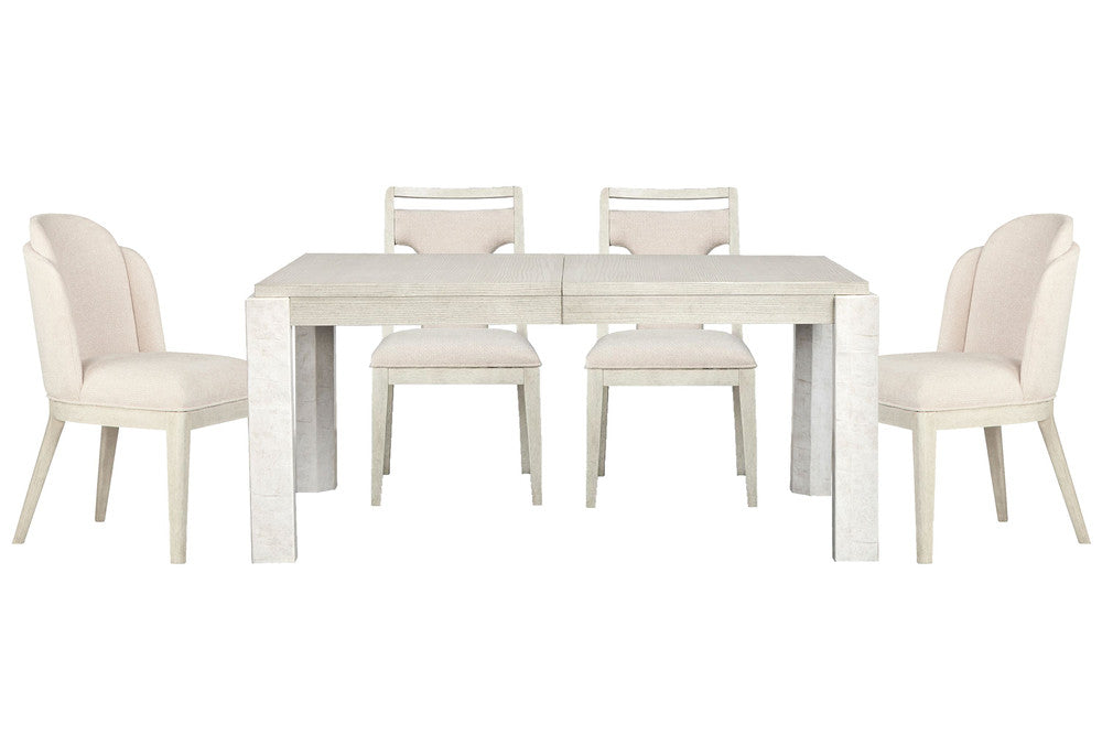 Magnussen - Lorelei Misty Cloud Extendable Rectangular Dining Table With 2 Side Chair And 2 Host Chairs - D5893-20-KIT19 view 1