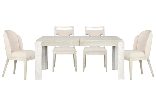 Magnussen - Lorelei Misty Cloud Extendable Rectangular Dining Table With 2 Side Chair And 2 Host Chairs - D5893-20-KIT19 view 1
