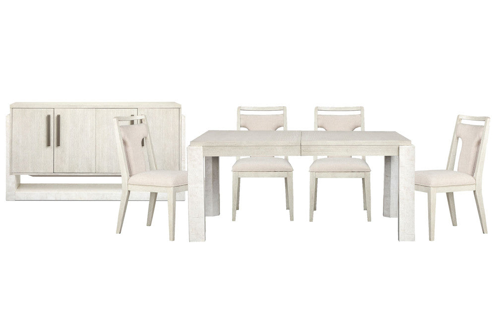 Magnussen - Lorelei Misty Cloud Extendable Rectangular Dining Table With 4 Side Chairs And Server - D5893-20-KIT3 view 1