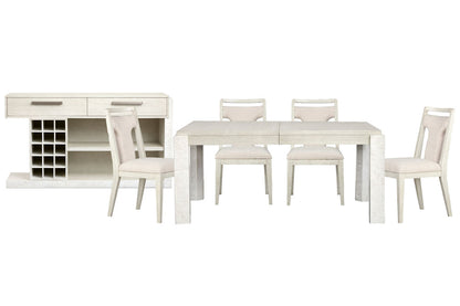 Magnussen - Lorelei Misty Cloud Extendable Rectangular Dining Table With 4 Side Chairs And Sideboard - D5893-20-KIT2 view 1