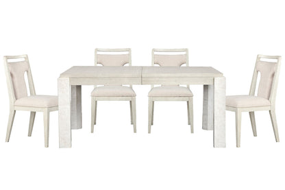 Magnussen - Lorelei Misty Cloud Extendable Rectangular Dining Table With 4 Side Chairs - D5893-20-KIT1 view 1