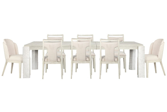 Magnussen - Lorelei Misty Cloud Extendable Rectangular Dining Table With 6 Side Chair And 2 Host Chairs - D5893-20-KIT25 view 1