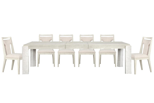 Magnussen - Lorelei Misty Cloud Extendable Rectangular Dining Table With 6 Side Chairs - D5893-20-KIT4 view 1