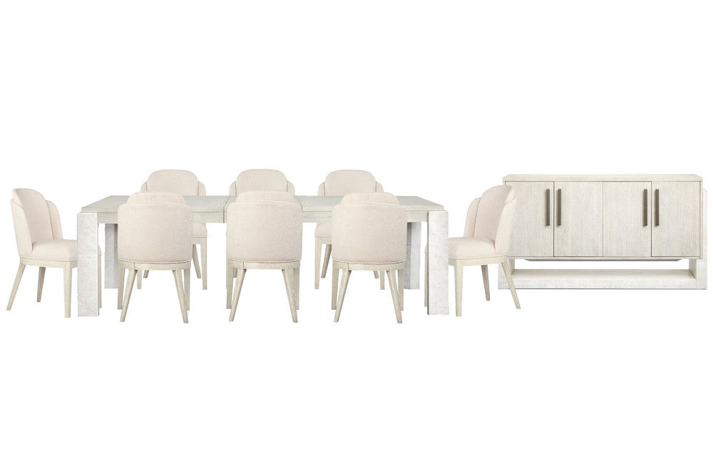 Magnussen - Lorelei Misty Cloud Extendable Rectangular Dining Table With 8 Host Chairs And Server - D5893-20-KIT18 view 1