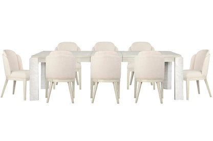 Magnussen - Lorelei Misty Cloud Extendable Rectangular Dining Table With 8 Host Chairs - D5893-20-KIT16 view 1