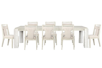 Magnussen - Lorelei Misty Cloud Extendable Rectangular Dining Table With 8 Side Chairs - D5893-20-KIT7 view 1