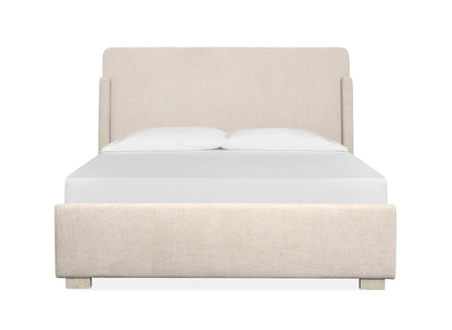 Magnussen - Lorelei Misty Cloud King Upholstered Sleigh Bed With Nightstand - B5893-62-KIT1 view 3