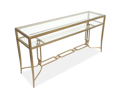 Magnussen - Lorena Burnished Brass Rectangular Cocktail Table - T6300-43 view 4