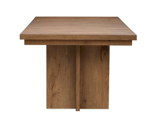 Magnussen - Marcel Harvest Brown Extendable Trestle Dining Table - D6378-21 view 2