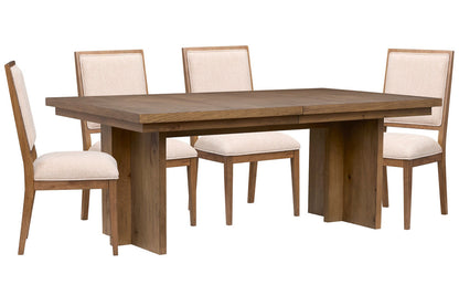 Magnussen - Marcel Harvest Brown Extendable Trestle Dining Table With 4 Side Chairs - D6378-21-KIT1 view 1