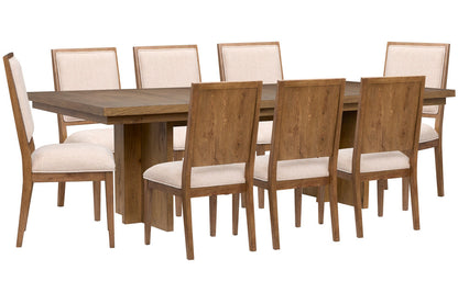 Magnussen - Marcel Harvest Brown Extendable Trestle Dining Table With 8 Side Chairs - D6378-21-KIT5 view 1
